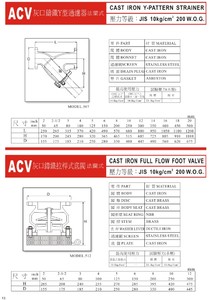 ACV一般用閥門系列-13